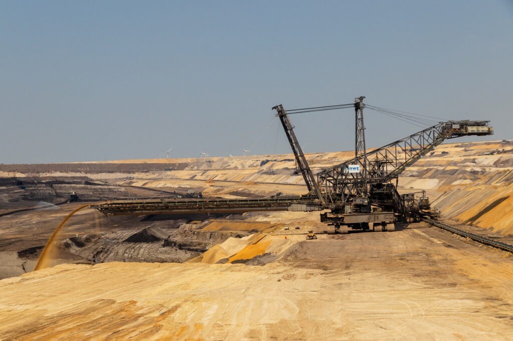 open pit
